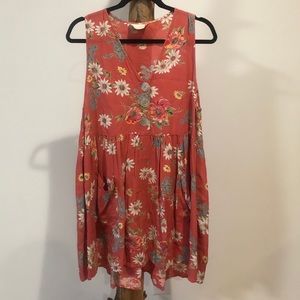 Vintage floral dress